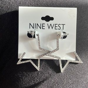 Star shaped New Earrings by Nine West